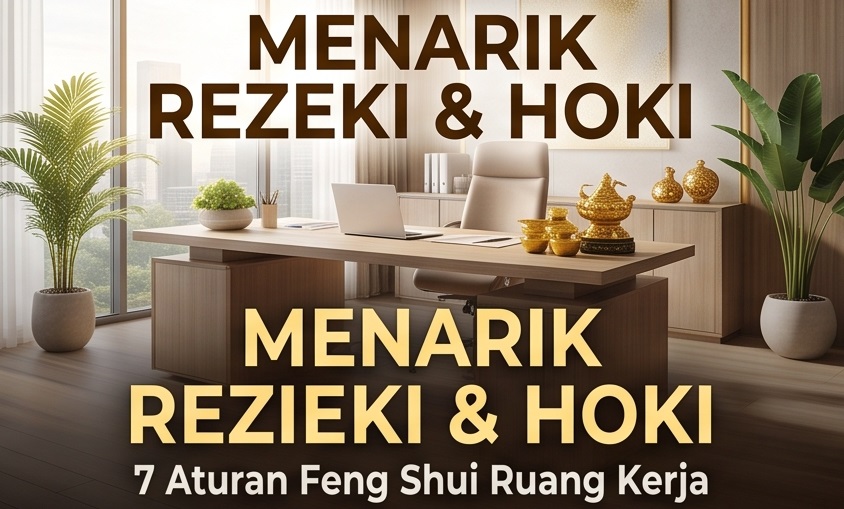 7 Aturan Feng Shui Ruang Kerja yang Wajib Diterapkan