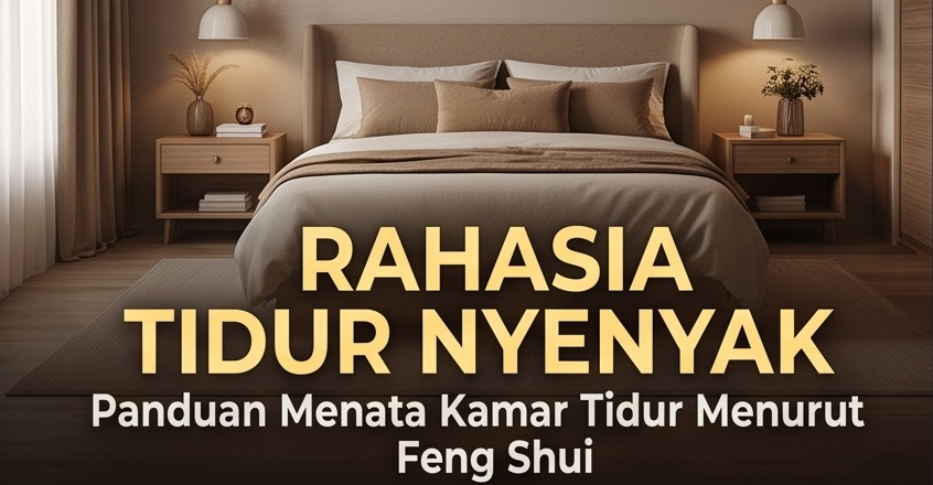 Panduan Menata Kamar Tidur Menurut Feng Shui